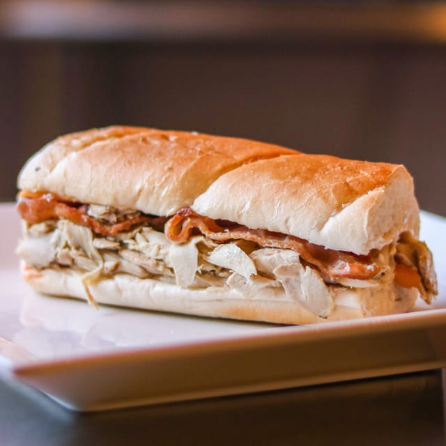 Chicken Club Sandwich.