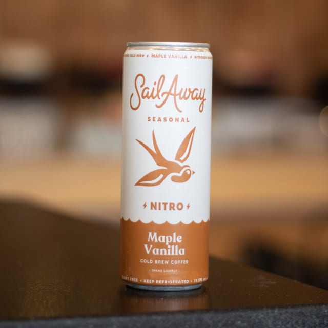 Cold Brew Coffee: Maple Vanilla (Seasonal Flavor!).