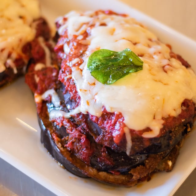 Eggplant Parmesan.