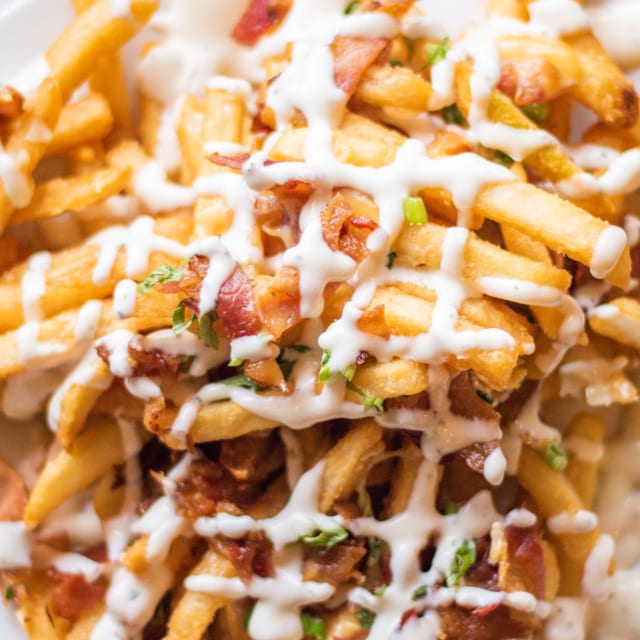 Brick Oven Loaded Fries.