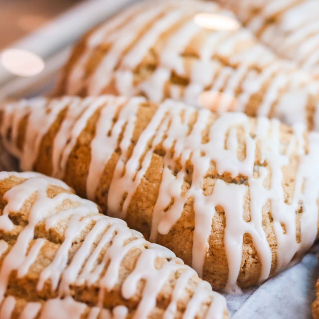 Lemon Raspberry Scone (Gluten Free).