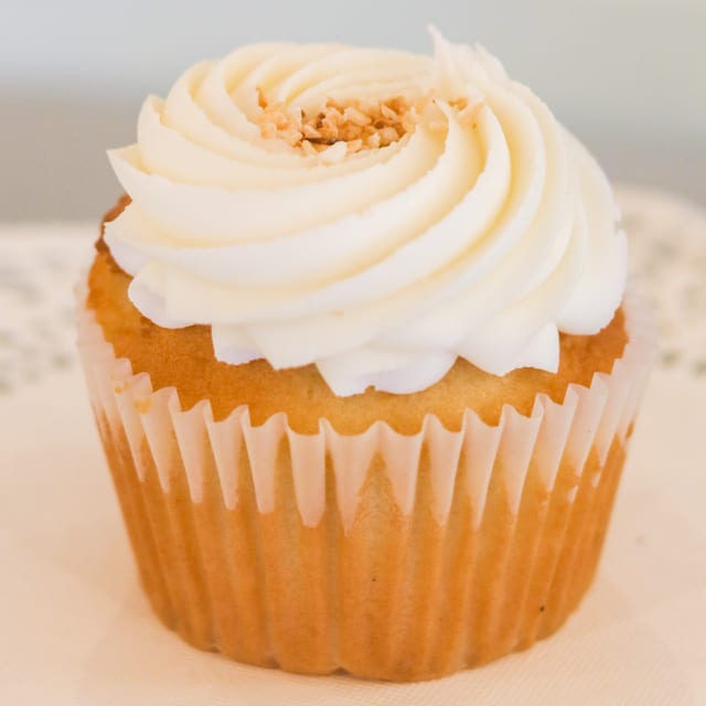 Jumbo Cupcake: Coconut.